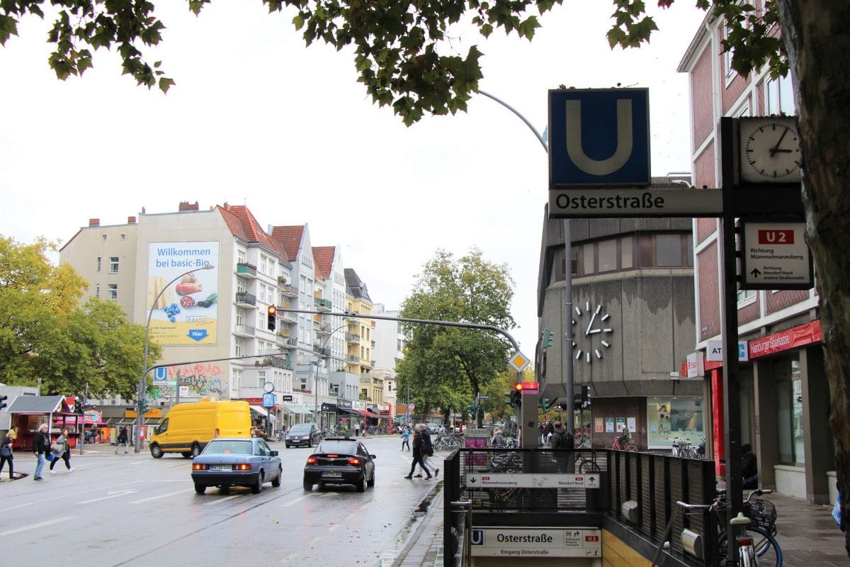 Hamburg Eimsbuettel Osterstrasse U-Bahn