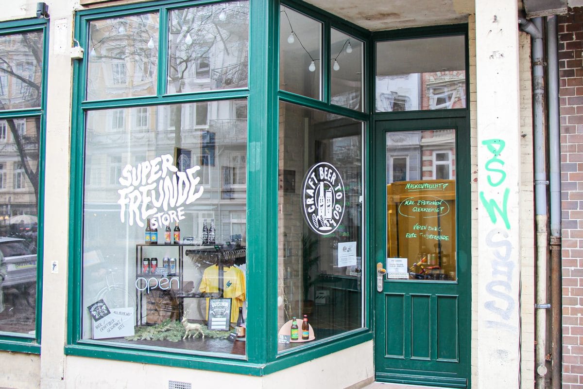 Im Dezember haben die "Superfreunde" einen Laden in der Lappenbergsallee eröffnet. Foto: Eimsbütteler Nachrichten