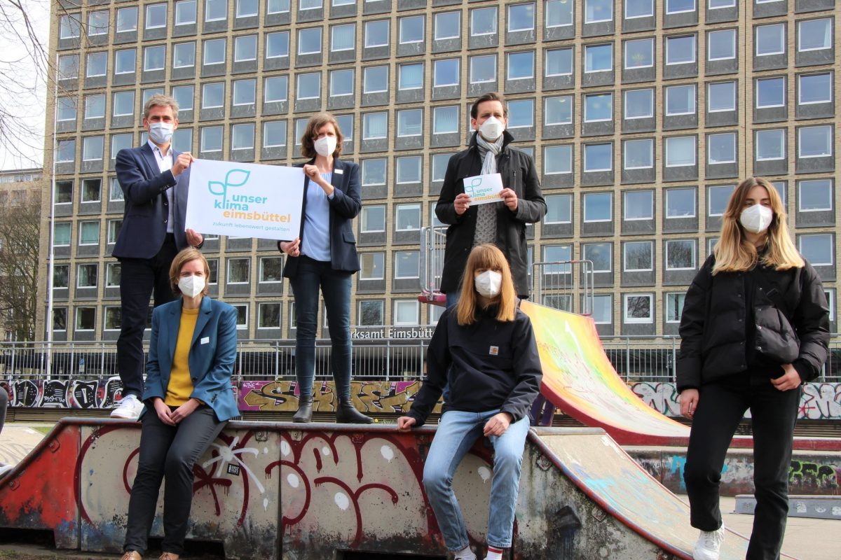 Die Band "Tonbandgerät" unterstützt die Eimsbütteler Klimapolitik. Foto: Lukas Görlitz