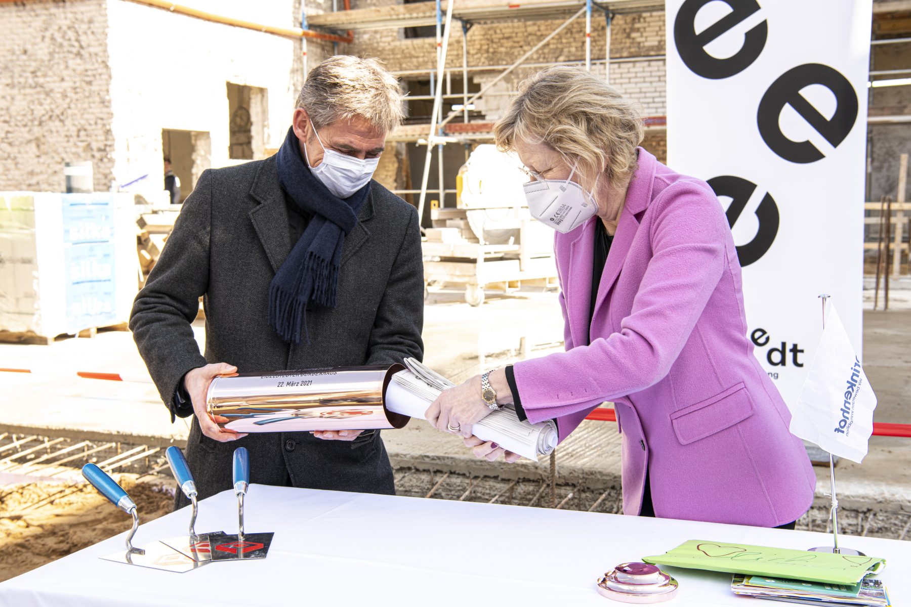 steeedt Eidelstedt Bürgerhaus Zeitkapsel