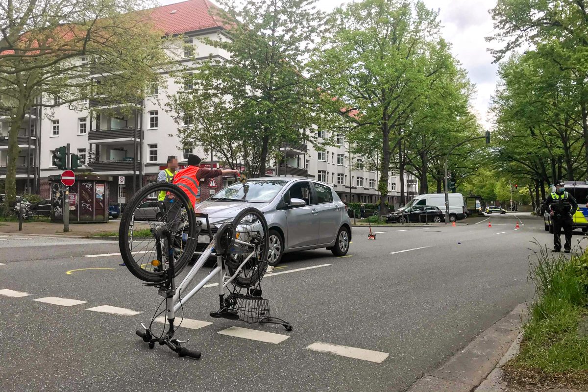 Der Unfall ereignete sich am Montagvormittag.