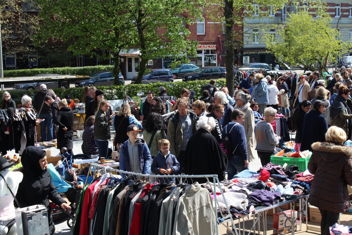 Flohmarkt Else Rauch Platz Lutterothstraße