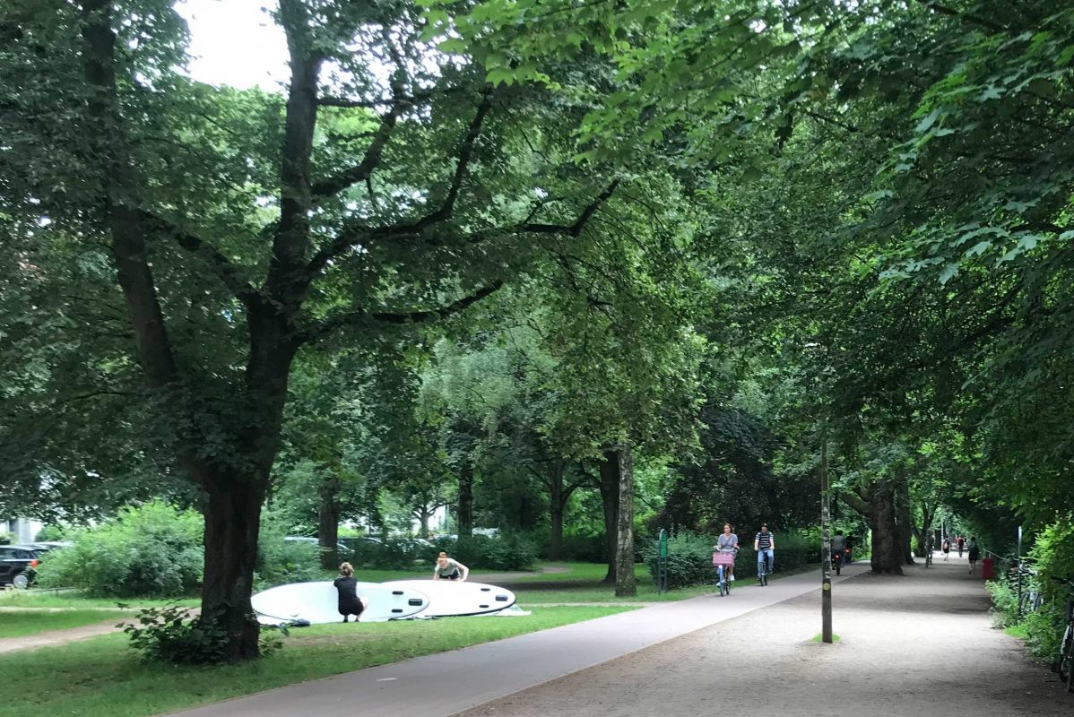 Literatur im Park Fanny Reventlow Hamburg Eimsbuettel