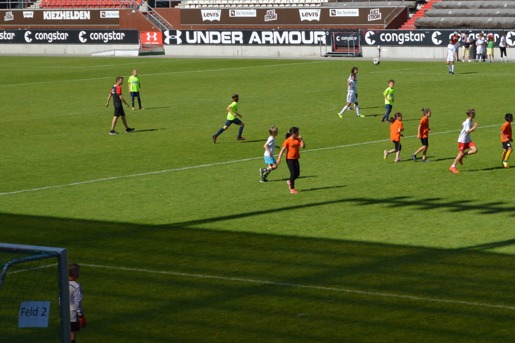 Das Trainingsgelände vom FC St. Pauli an der Kollaustraße wächst. Foto: Margarita Ilieva