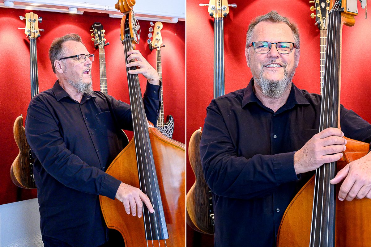 Axel Thomas betreibt die Musikschule Abenteuer Musik an der Gärtnerstraße seit Beginn der 2000er. Foto: Rainer Wiemers