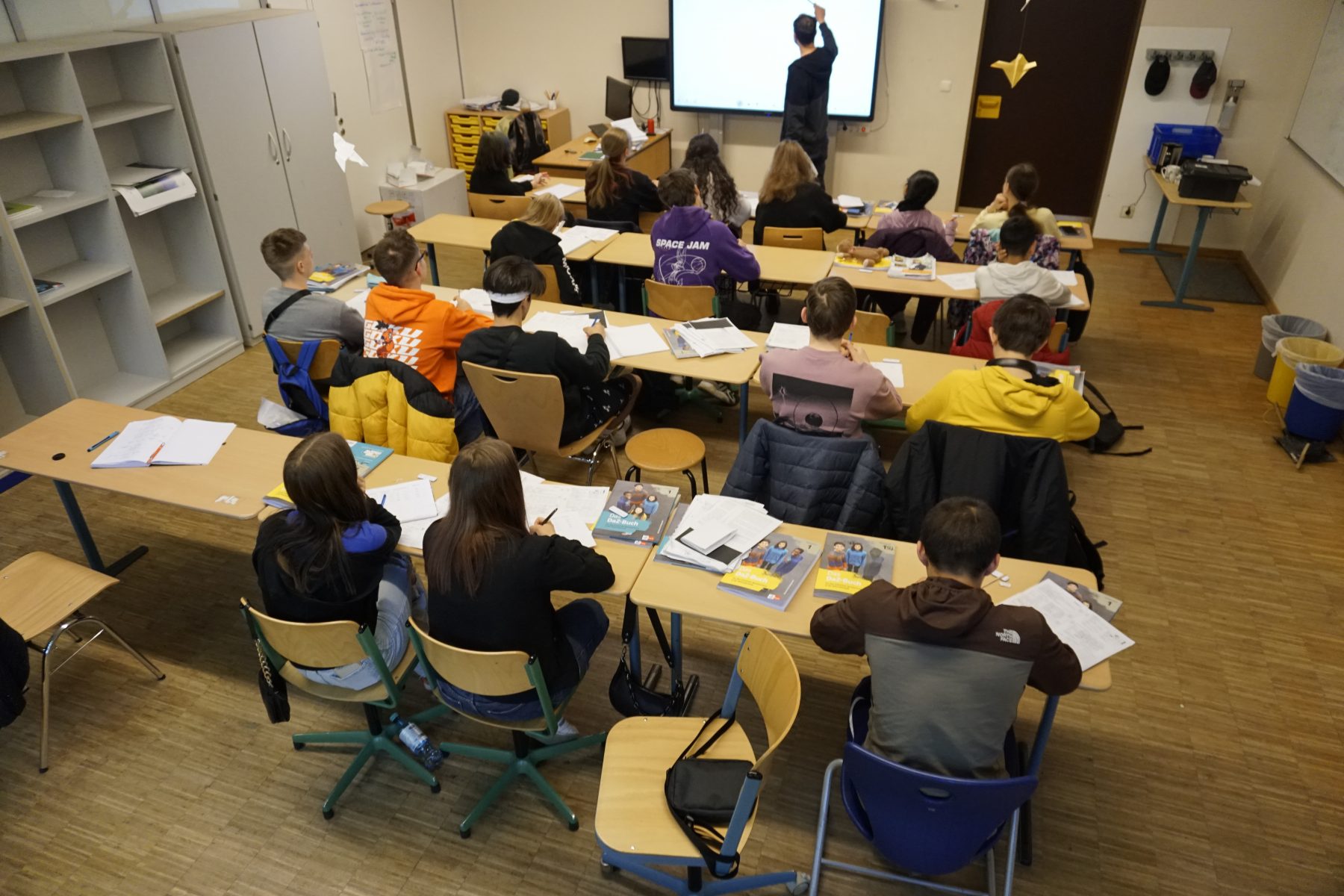 Ukrainische Klasse an der Ida-Ehre-Schule in Eimsbüttel. Foto: Christian Litz