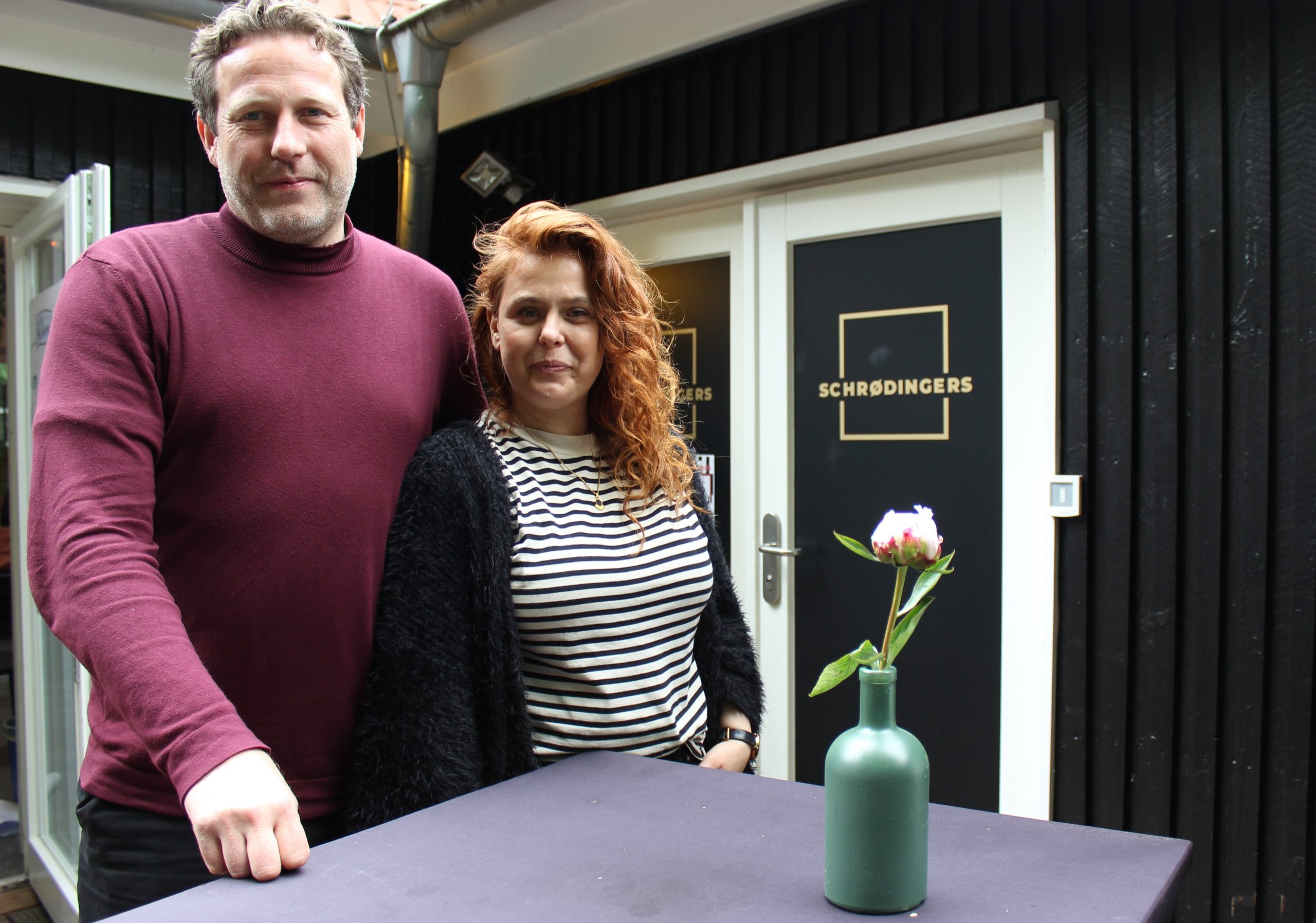 John Schierhorn und Claudia Mohr betreiben seit 2019 das "Schrödingers" im Schanzenpark.