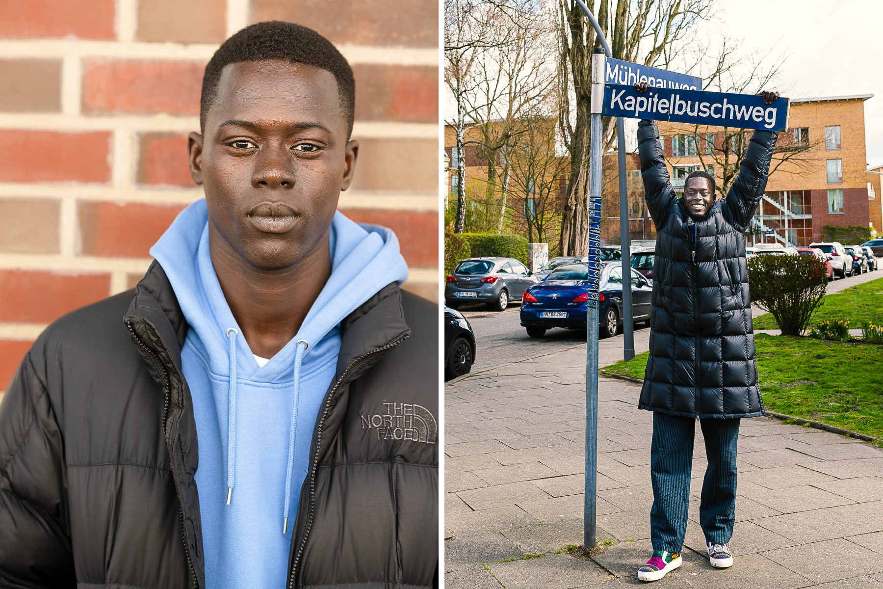 Kapitelbuschweg 11: Alpha Dias „Zuhause". heute lebt nur noch sein kleiner Bruder hier. Foto: Rainer Wiemers