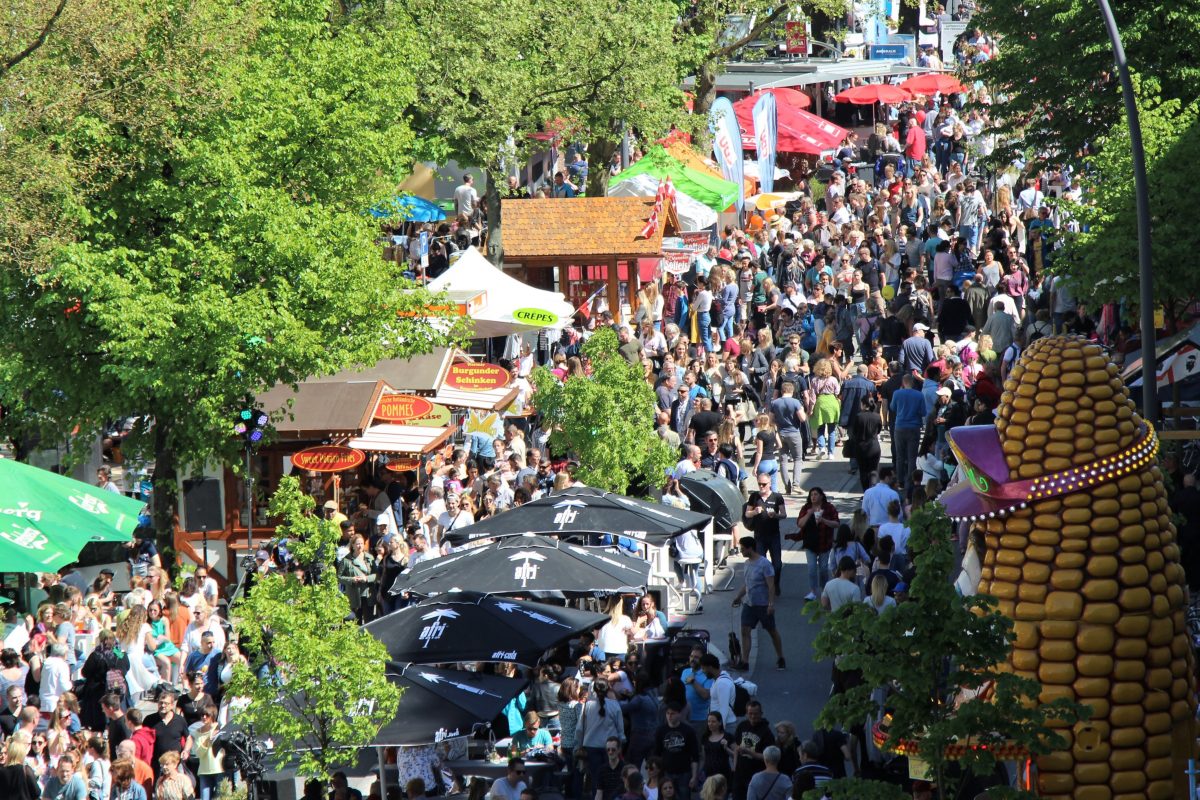 So wie hier beim Osterstraßenfest 2018 kann es frühstens 2023 wieder auf der Osterstraße aussehen.