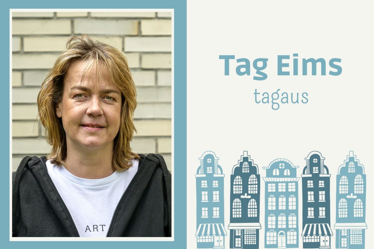 Neue Kolumne von Susanne Gerlach: Tag Eims, tagaus. Foto: Rainer Wiemers