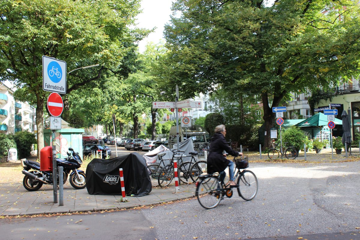 Fahrradzone Grindelviertel