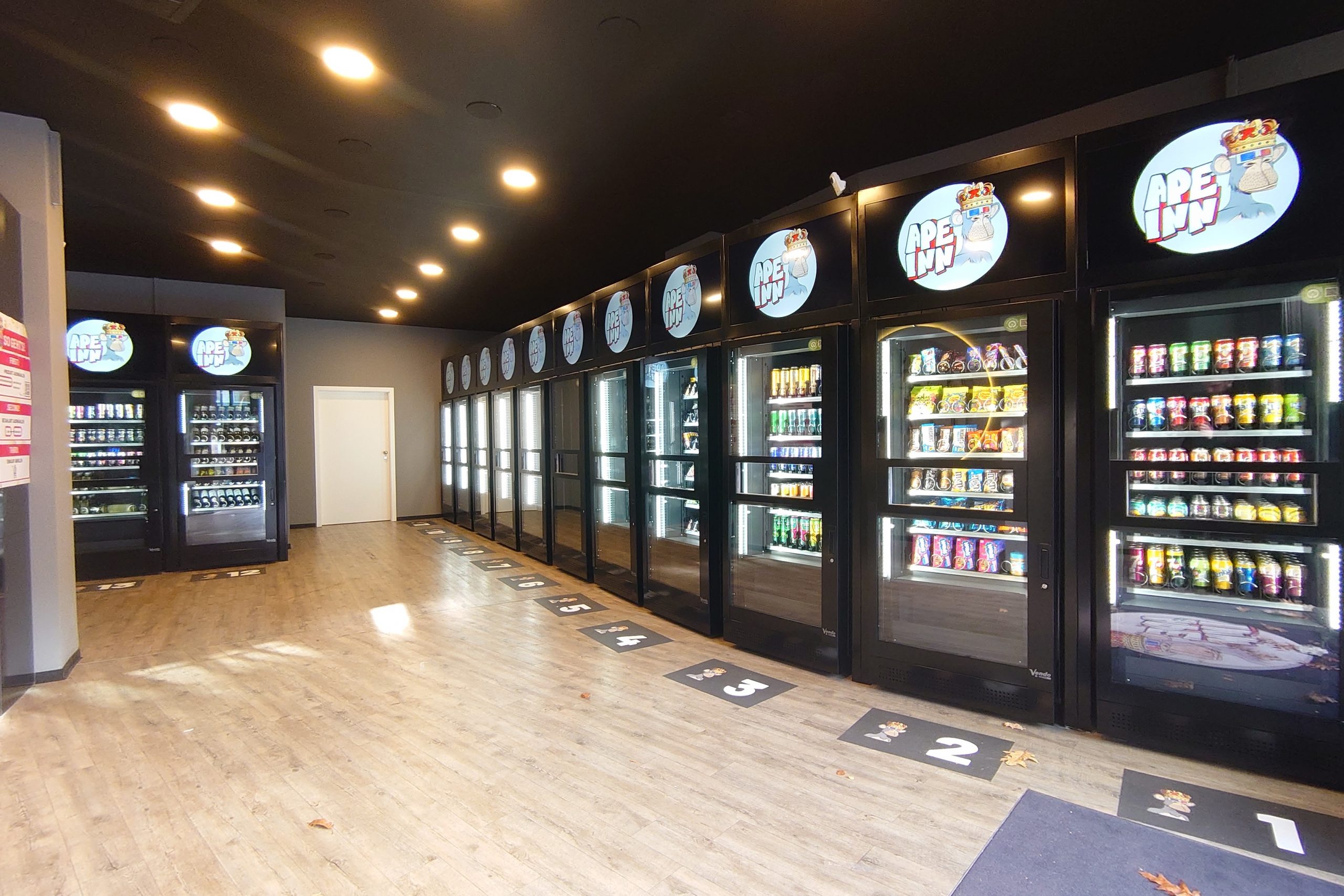 "Ape Inn" Neuer AutomatenKiosk in der Hoheluftchaussee
