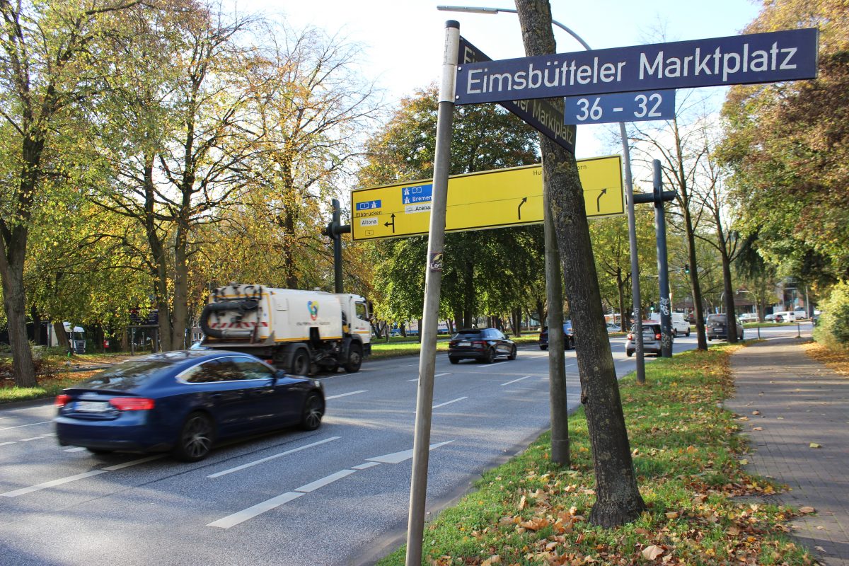 Der Eimsbütteler Marktplatz soll nach dem Willen der Grünen komplett neu gestaltet werden.