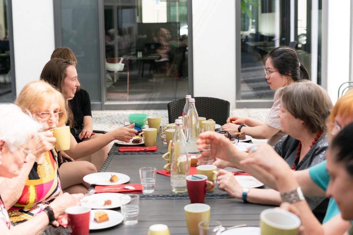 Nachbarschaftsfrühstück im Verein "Freunde alter Menschen"