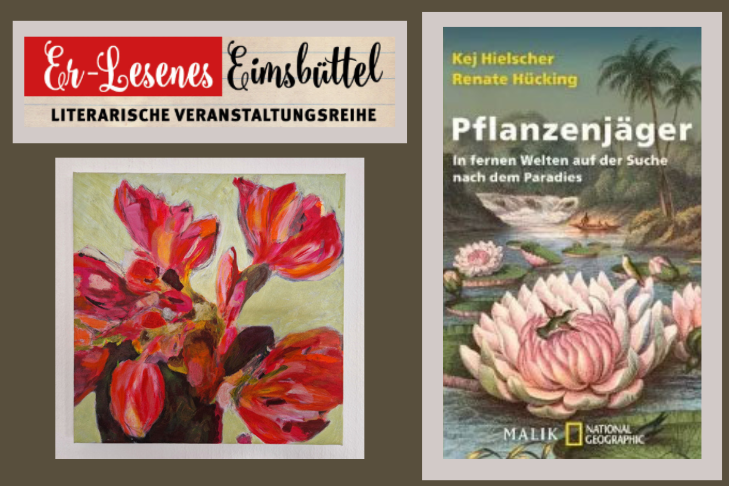 Er-Lesenes Eimsbüttel: Vernissage und Lesung