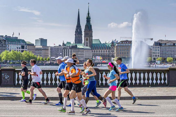 Marathon in Hamburg: Diese Straßen werden gesperrt.