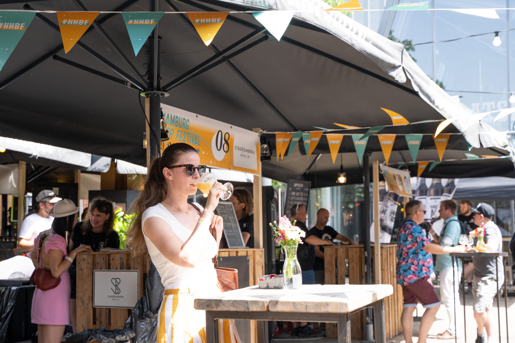 Das Hamburg Beer Festival wird von der Ratsherrn Brauerei veranstaltet.