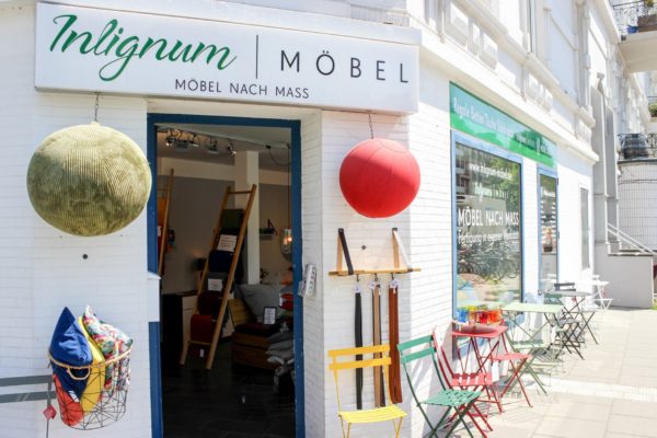 Das Geschäft "Inlignum" hat 2019 an der Ecke Osterstraße/Schulweg eröffnet. Foto: Eimsbütteler Nachrichten