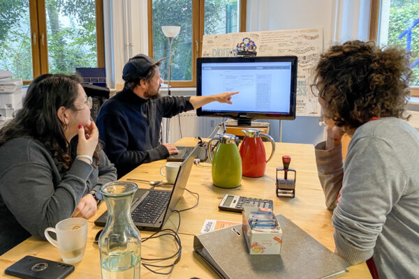 Kathrin Holstein (r.) und das Team von "Hamburg Global" organisieren die "Aktiko".