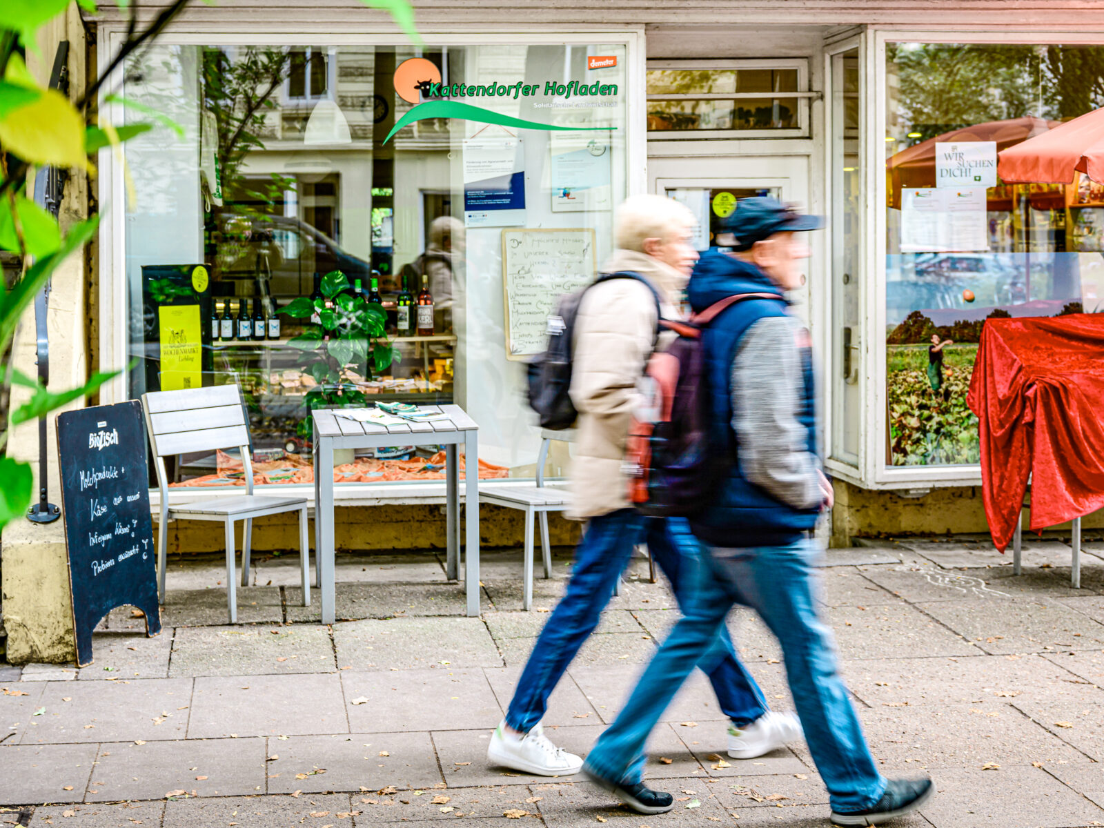 Hofladen der solidarischen Landwirtschaft in der Lappenbergsallee 36. Foto: Rainer Wiemers