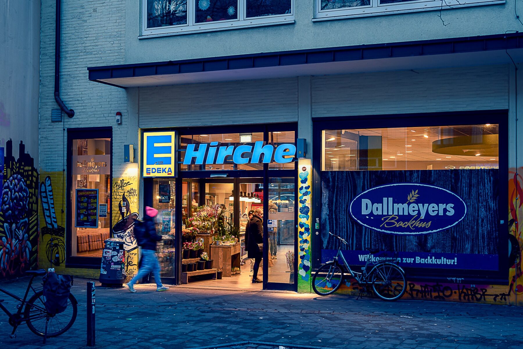 Heute werden die alten Kneipenräume von Edeka genutzt. Foto: Rainer Wiemers