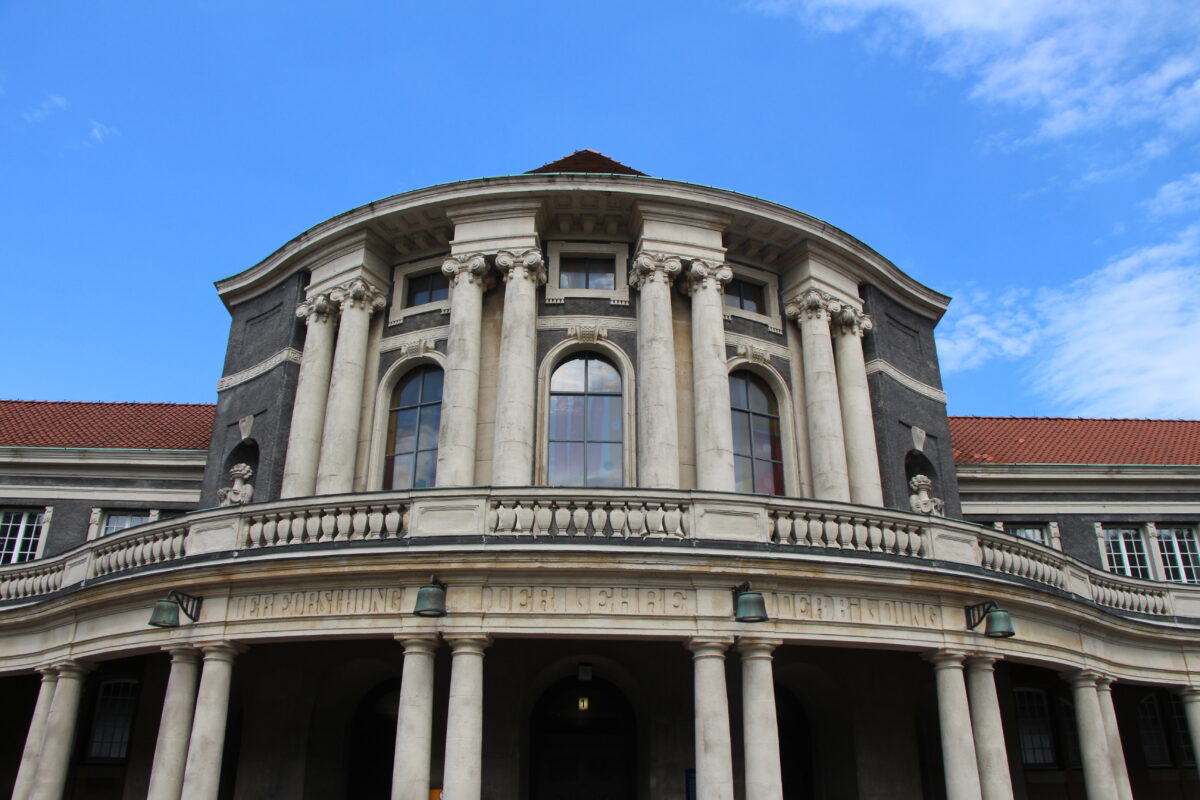 Neue Ausstellung über Film in Hamburg in der Staats- und Universitätsbibliothek. Foto von Fabian Henning