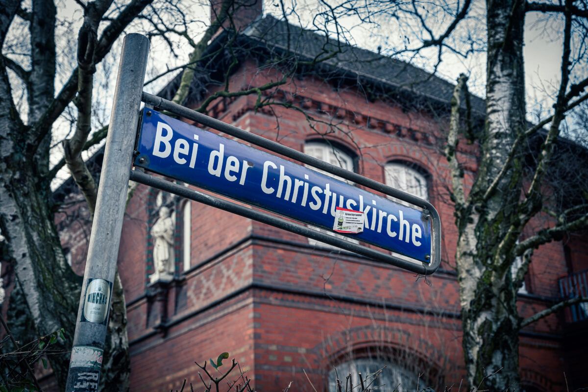 Im Gemeindesaal der Christuskirche findet eine Veranstaltunf über rechtspopulistische Sprache statt. Foto: Rainer Wiemers