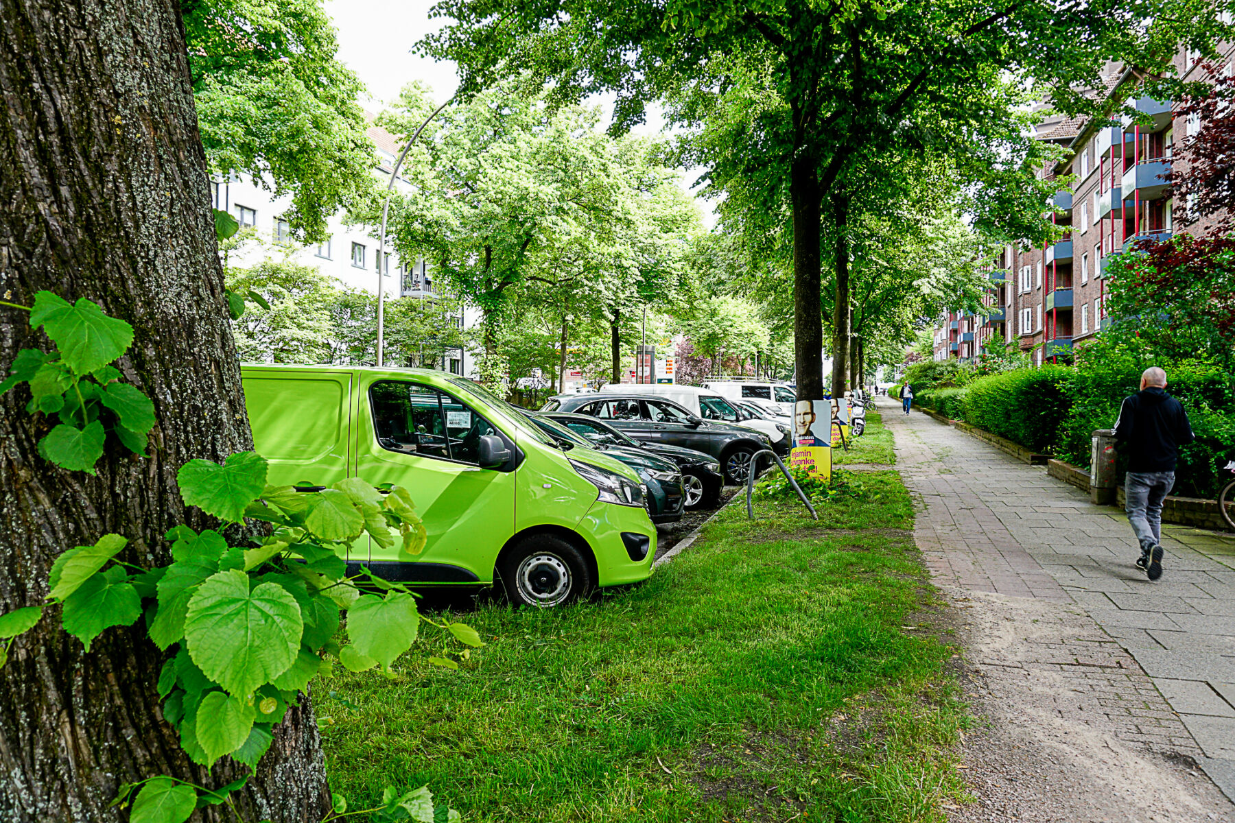 Der Umbau des Radwegs an der Bundesstraße wurde mithilfe der AfD erstmal verschoben.