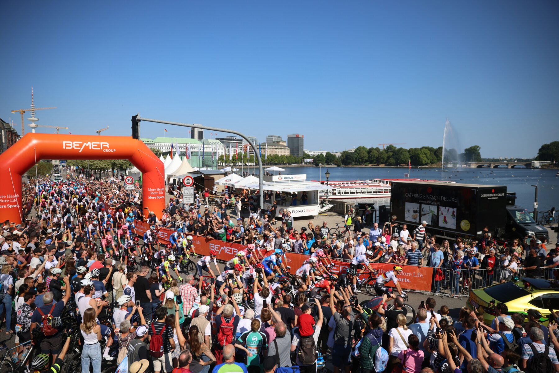 Im September finden die Cyclassics in Hamburg statt