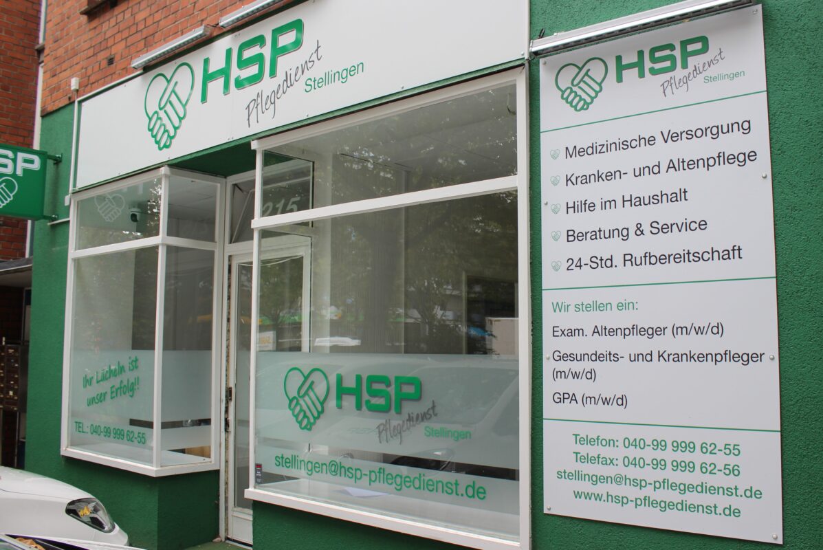 Der HSP Pflegedienst an der Kieler Straße 215