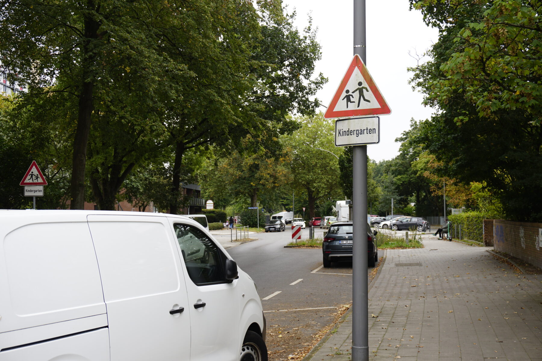 Verkehrssituation Försterweg Geschwindigkeitsüberschreitung