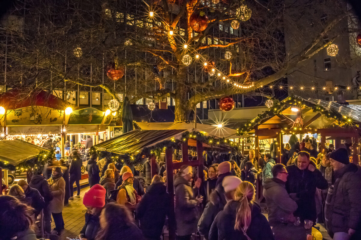 Am 2. Weihnachtsmarkt findet auf dem Weihnachtsmarkt Osterstraße eine Benefizaktion statt. Foto: Andreas Volkmar
