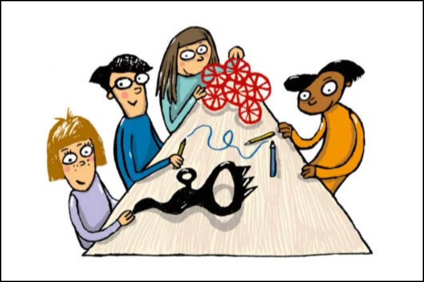 Osterbasteln im Markk. Foto: Sibylle Vogel