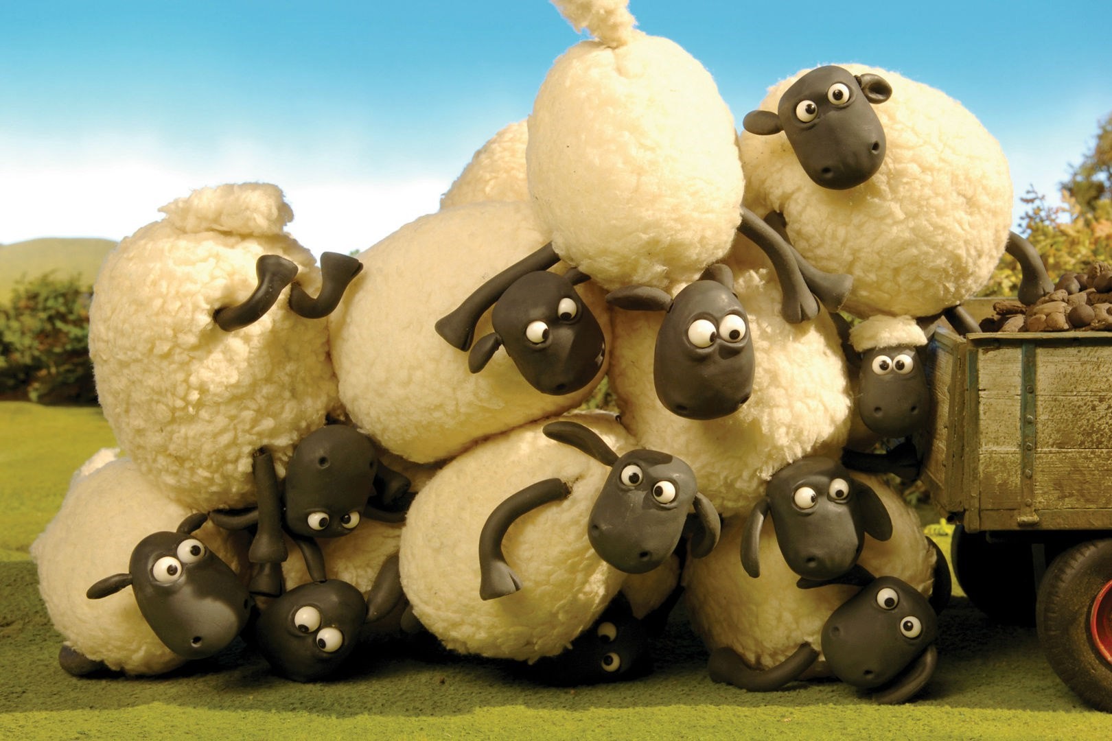Im Kulturhaus Eidelstedt wird Shaun das Schaf gezeigt. Foto: Kulturhaus Eidelstedt