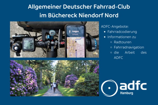 Im Büchereck kann man sein Fahrrad vom ADFC codieren lassen. Foto: Büchereck