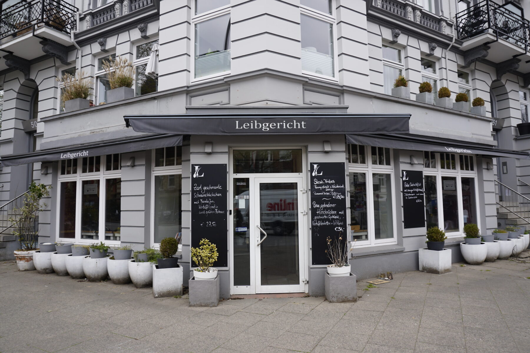 In Eimsbüttel stehen Gewerbeflächen, wie etwa das "Leibgericht" leer. Foto: Frieda Stadtlander