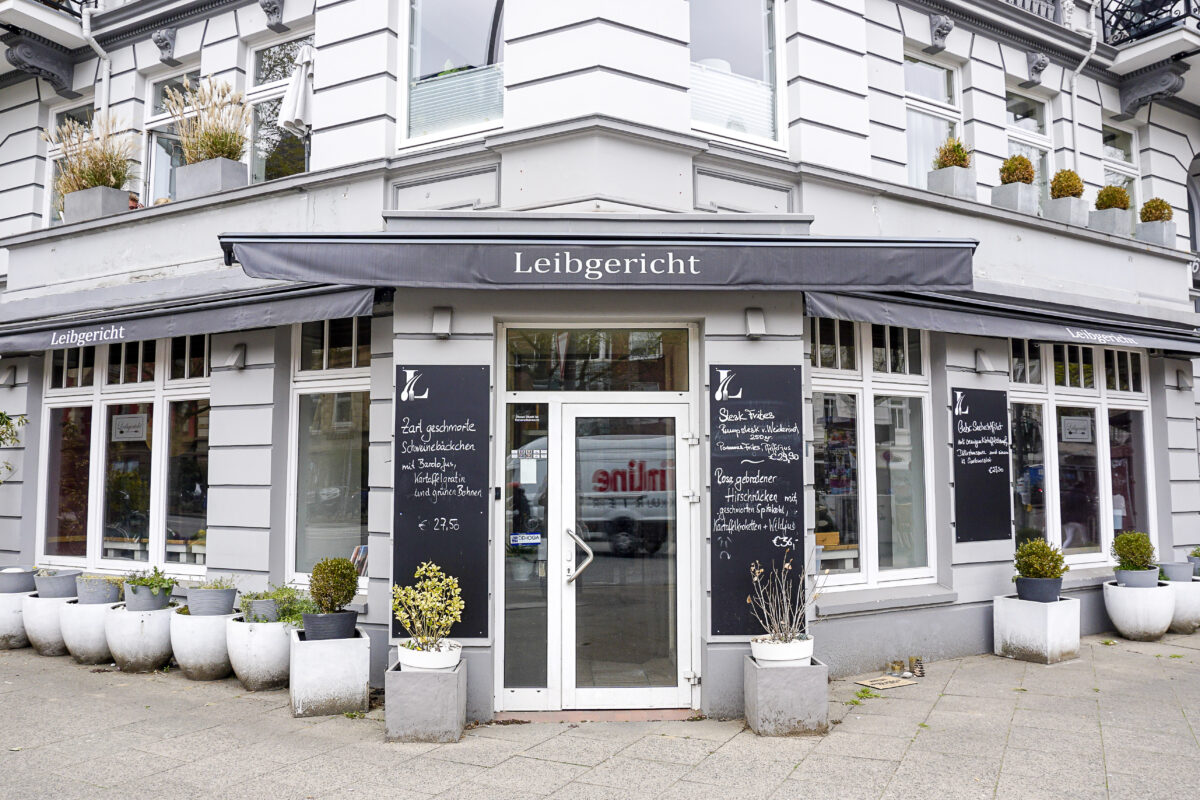 In Eimsbüttel stehen Gewerbeflächen, wie etwa das "Leibgericht" leer. Foto: Frieda Stadtlander
