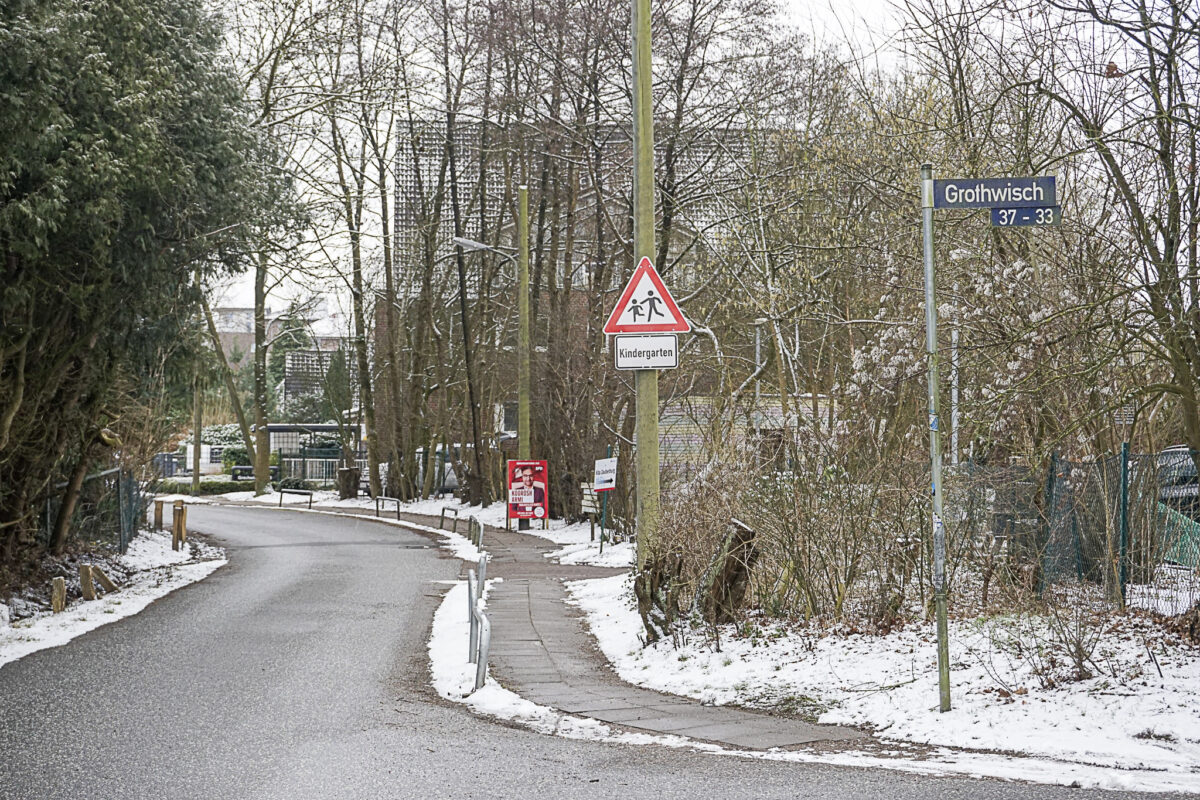 Der Grothwisch in Schnelsen führt zu Diskussionen. Foto: Frieda Stadtlander