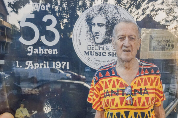 Nach über vierzig Jahren schließt "Georges Music Shop" In der Gärtnerstraße. Foto: George Müller