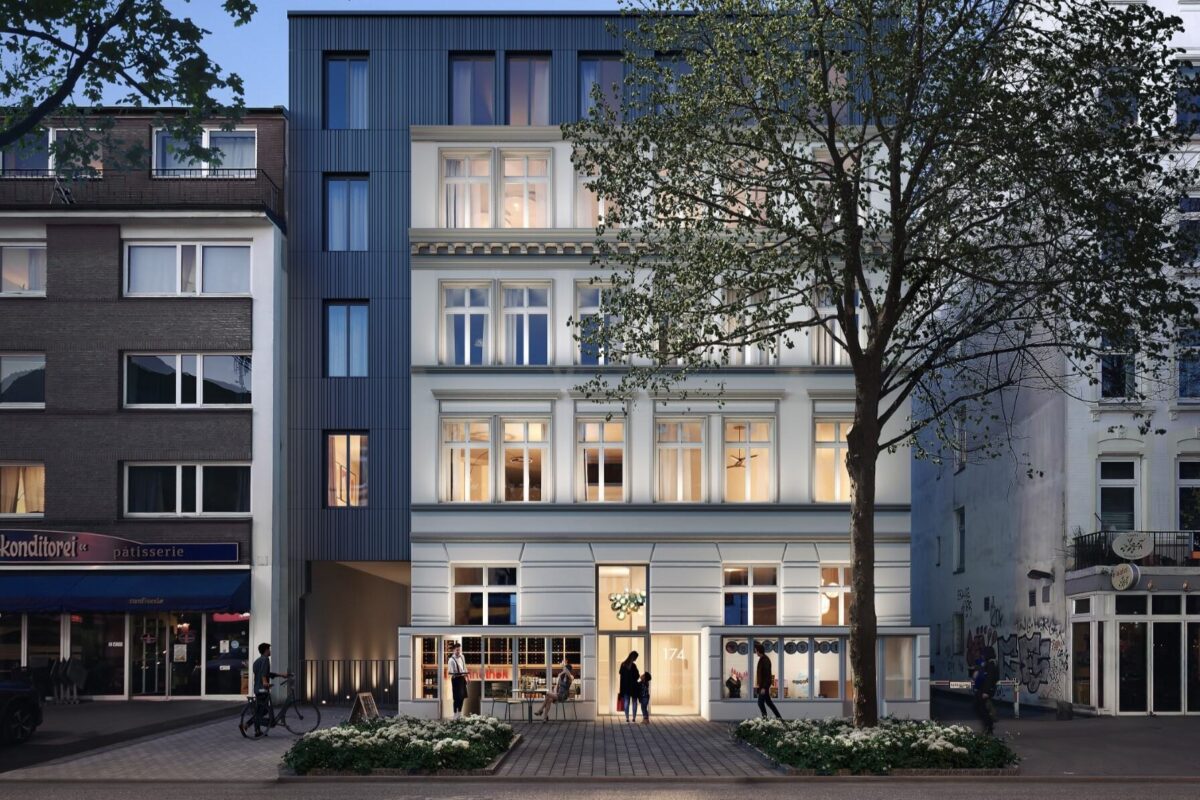 In der Osterstraße 174 sollen zehn Eigentumswohnungen entstehen. Visualisierung: Bloomimages
