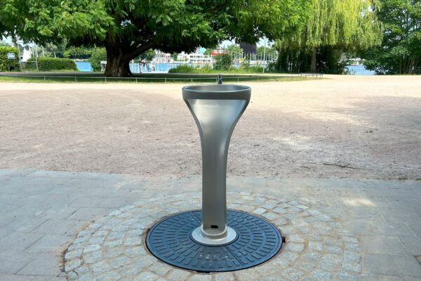 In Hamburg werden 53 öffentliche Trinkwasserbrunnen betrieben. Foto: Natalia Möbius / HAMBURG WASSER