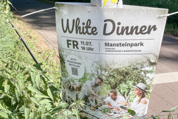 Im Jubiläumssommer findet unter anderem ein White Dinner am Isebekkanal statt. Foto: Eimsbütteler Nachrichten