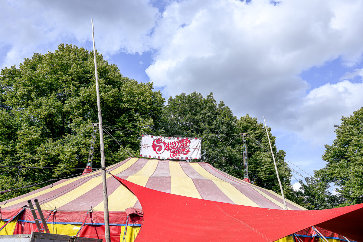 Das Schanzenzelt stand dieses Jahr kurz vor dem Aus. Foto: Rainer Wiemers