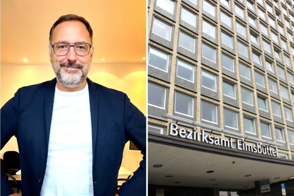 Die Koalition von Grünen und SPD hat Christian Zierau für die Bezirksamtsleitung Eimsbüttel nominiert. Fotos: Privat/Eimsbütteler Nachrichten