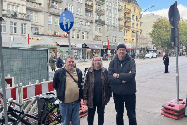 Anwohnende an der Osterstraße fordern Mehr Umsicht von Fahrradfahrern. Foto: Alexis Milne