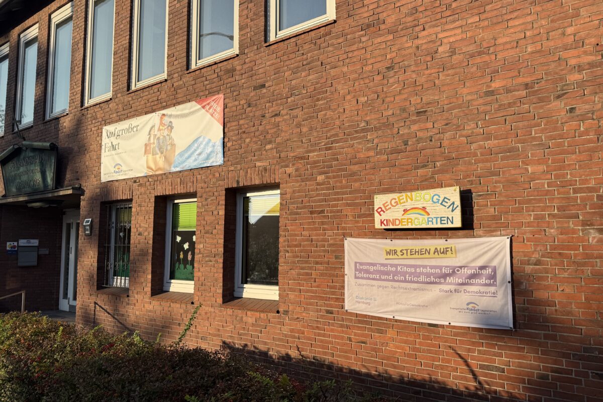 Die Kita Regenbogen in Niendorf muss schließen. Foto: Kirchenkreis Hamburg-West/Südholstein