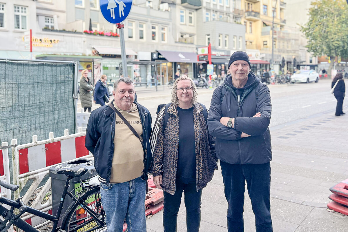 Anwohnende an der Osterstraße fordern Mehr Umsicht von Fahrradfahrern. Foto: Alexis Milne