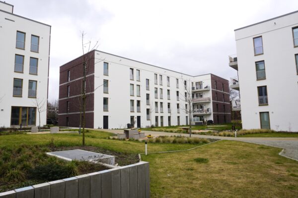 Das Stadtbild verändert sich – auch durch den Ausbau der Neuen Mitte Stellingen. Symbolbild: Frieda Stadtlander