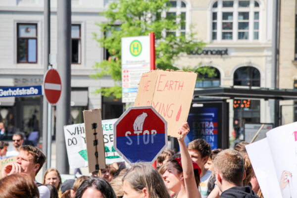 Viele Menschen in Hamburg gingen in der Vergangenheit für Klimaschutzmaßnahmen auf die Straße. Archivfoto: Alicia Wischhusen