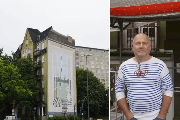 Am „Katzenhaus“ in Harvestehude soll regelmäßig vor dem „Hamburger Seifenkontor“ verschüttet werden. Archivbilder: Alexis Milne